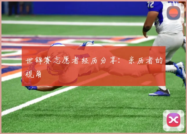世锦赛志愿者经历分享：亲历者的视角